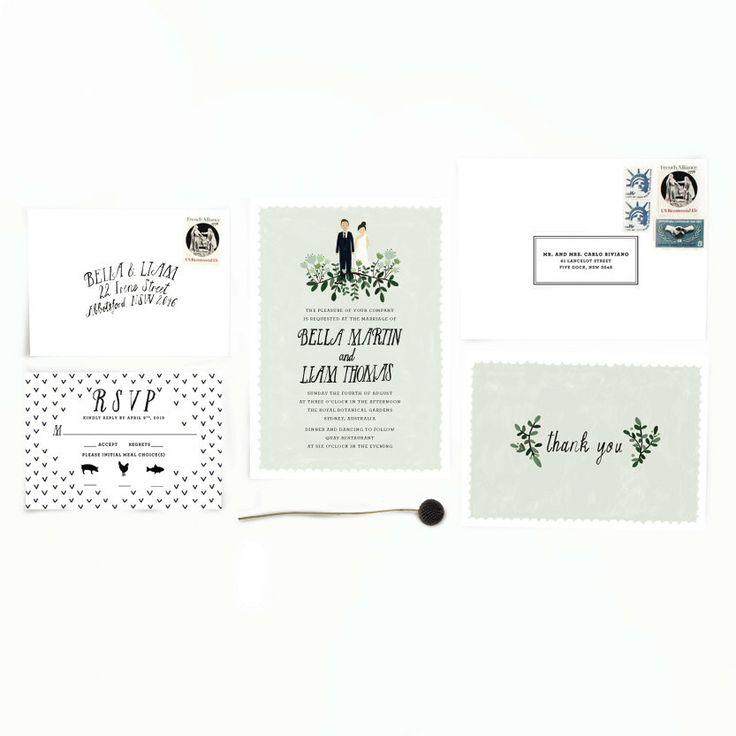 Hochzeit - Papier, Einladungen, Save-the-Dates, Menü-Karten usw.!