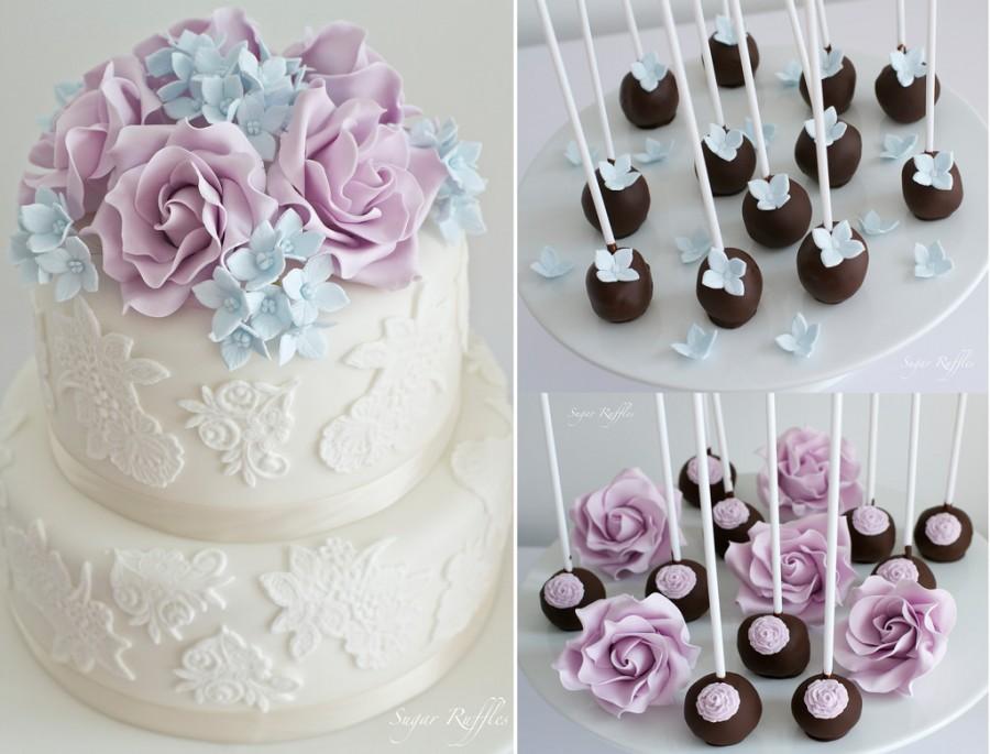 Mariage - Pacific Blue gâteau de mariage