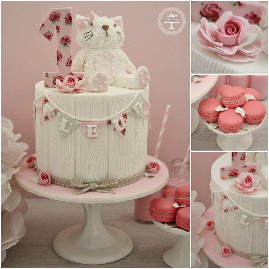 Hochzeit - 1. Geburtstags-Kuchen