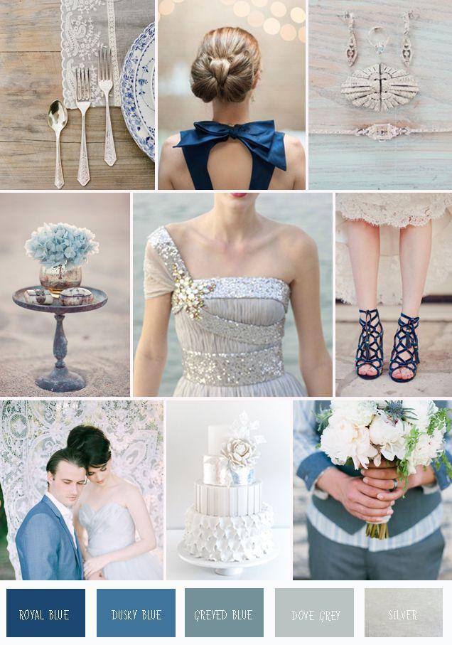 Wedding - Blues, Greys, Silver   Sparkle