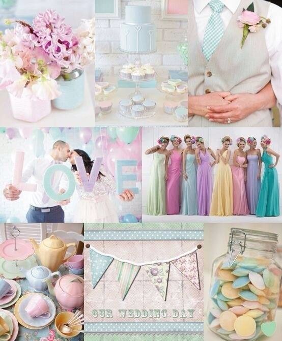 Wedding - Pastel Wedding Style