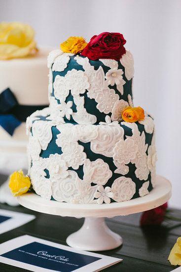 Wedding - 25 Supersweet And Girlie Wedding Cakes