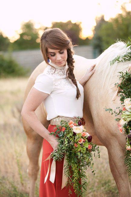 Wedding - Rustic Equestrian Wedding Inspiration