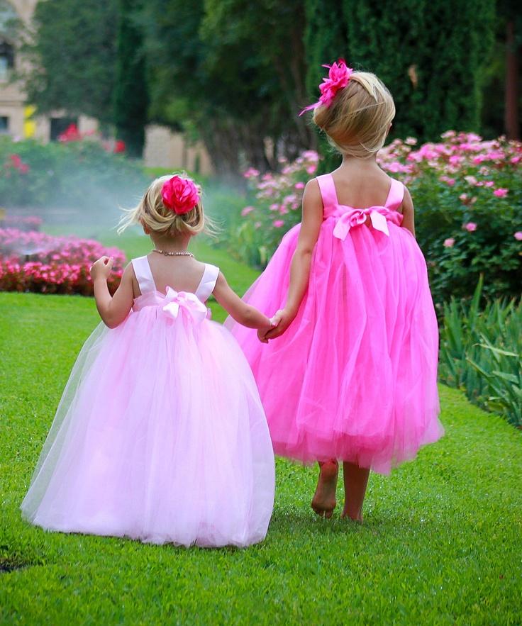 Свадьба - Розовый Белла Принцесса Пачки Платье