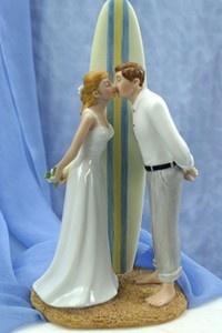 Mariage - Couple jeune mariée et oiseaux gâteau Topper Centrepiece cadeau de mariage Paire