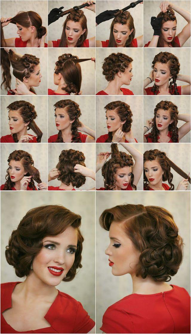 Mariage - 17 façons de faire les coiffures vintage