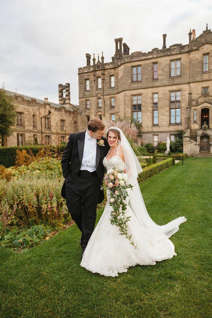 زفاف - الإنجليزية التقليدية الزفاف في قلعة أليرتون
