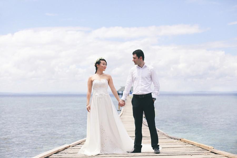 Свадьба - Омар И Сяовэнь Nalusuan Остров Себу Участия Сессии