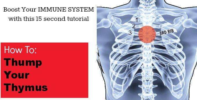 Mariage - Boostez votre système immunitaire en 15 secondes: Comment Thump Votre Thymus