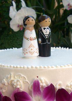 زفاف - القبعات العالية كعكة الزفاف
