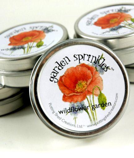Wedding - Wildflowers Seeds In A Magnetic Favor Tin