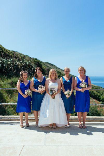 زفاف - البحر كورنوال، المملكة المتحدة الزفاف