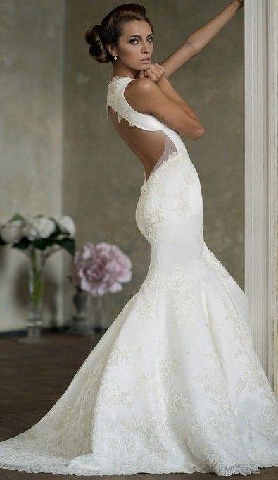 Wedding - Aisle Style: Stunning Mermaid Wedding Dresses