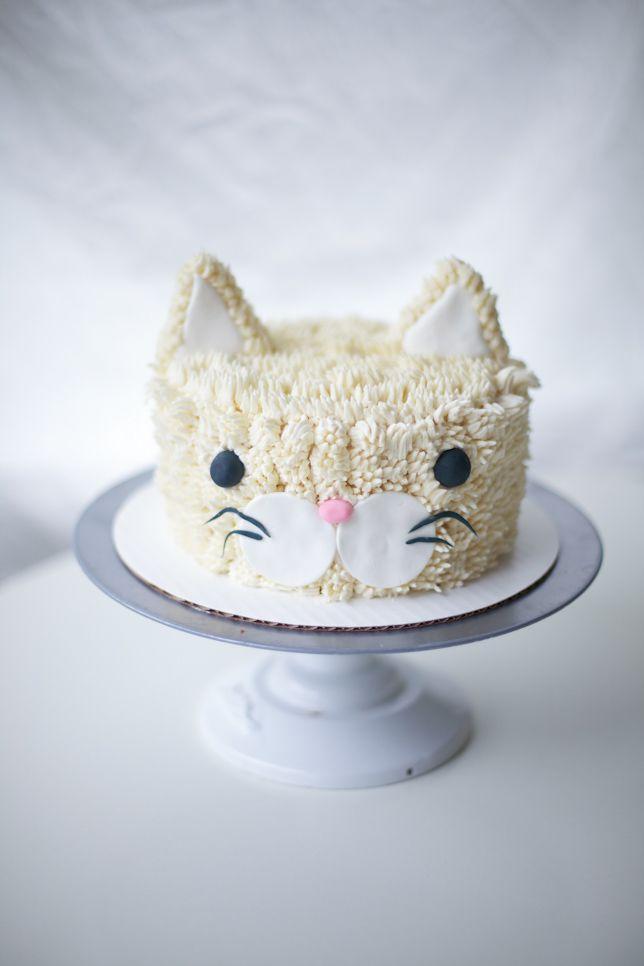 Hochzeit - A Real Cool Cat: Katze Kuchen