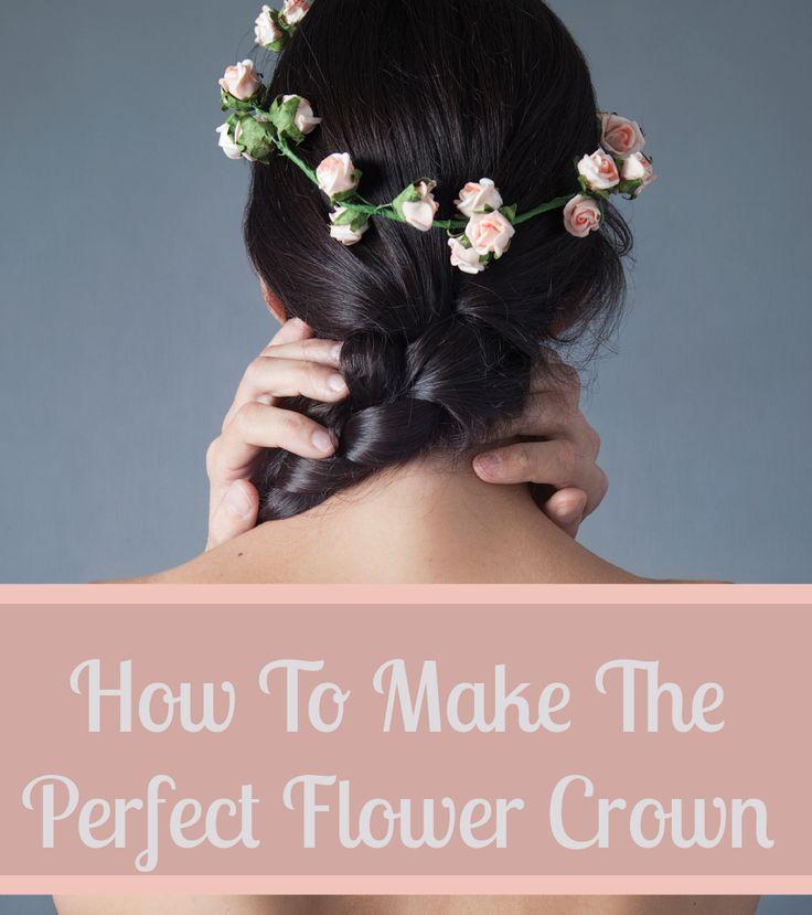 Wedding - How To Make The Perfect Flower Crown