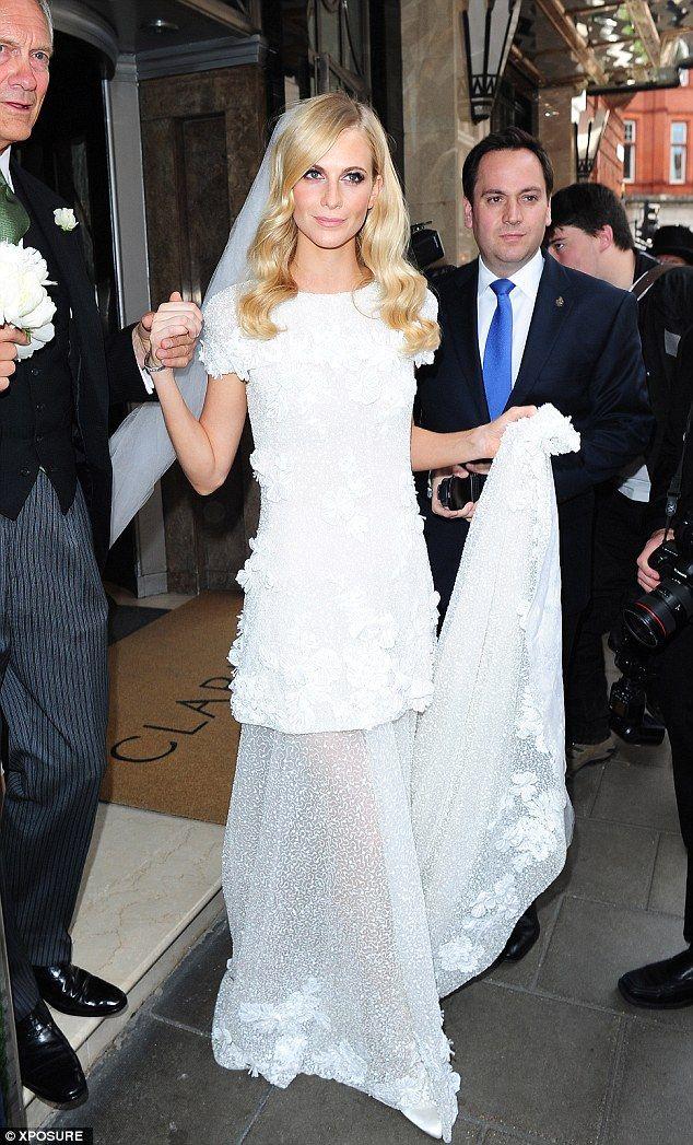 Wedding - Stars Attend Poppy Delevingne's Wedding Along With Her 17 Bridesmaids