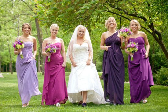 Свадьба - {Теннесси} Фиолетового Свадьба В Smithview Pavilion & Event Center