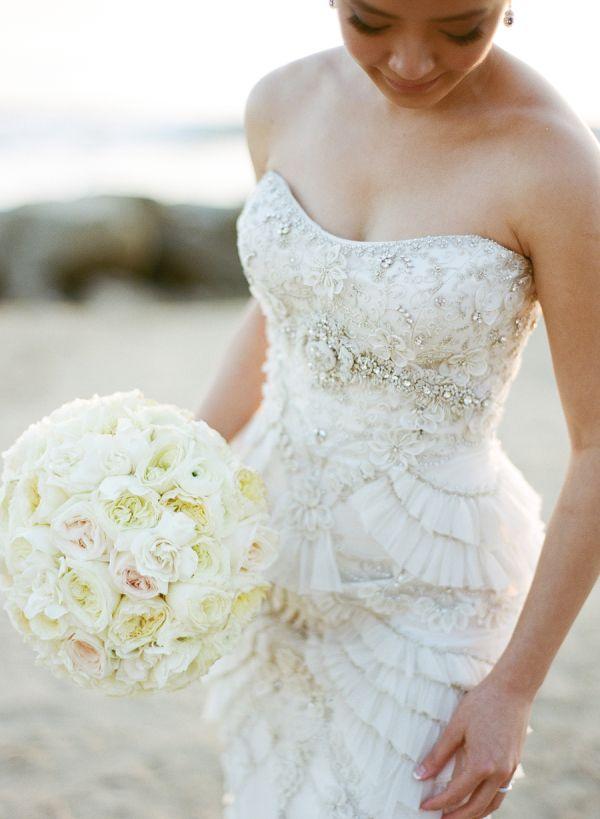 زفاف - صورة الزفاف على الشاطئ