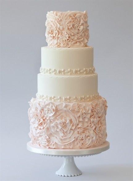 Wedding - Blush Wedding Cake