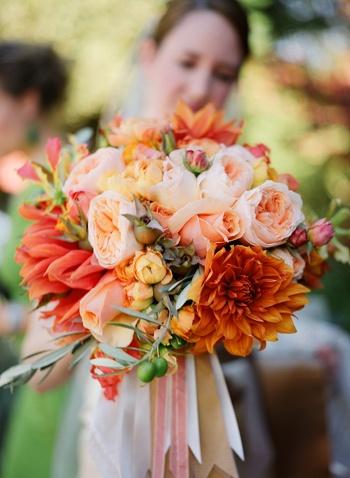 Свадьба - Оранжевый Свадебную Тему