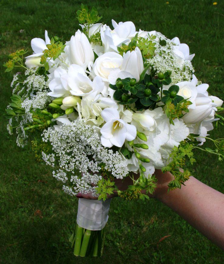 Wedding - Bouquets In Green