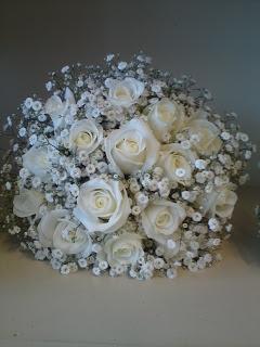 Wedding - Bouquets In White