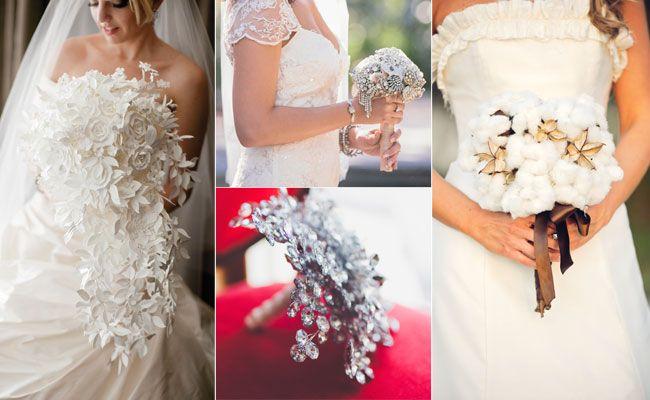 Wedding - 9 Brides Who Skipped The Fresh Flower Bouquet