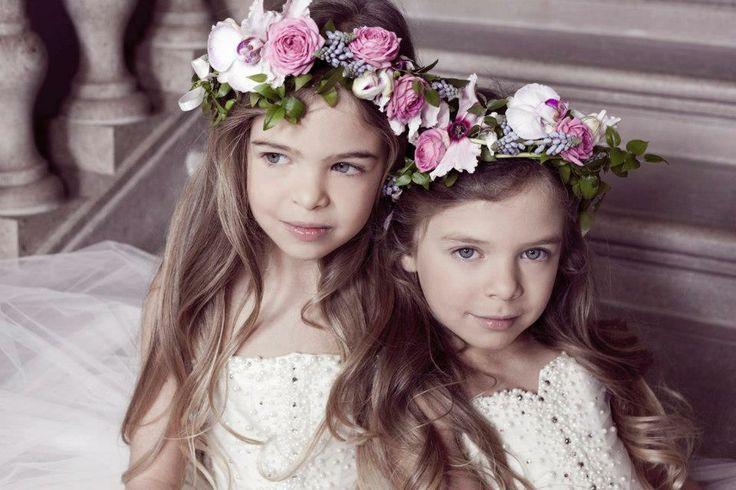 Wedding - Flower Girls-Flower crown