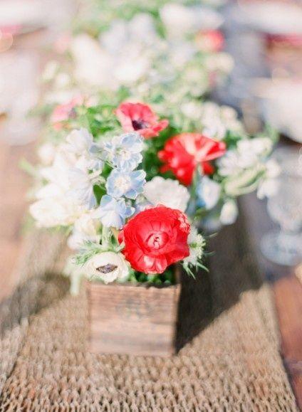 Wedding - Red, White, And Blue