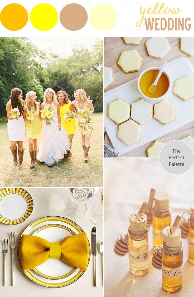 Свадьба - Южный Вечер: Желтый Свадебные Идеи
