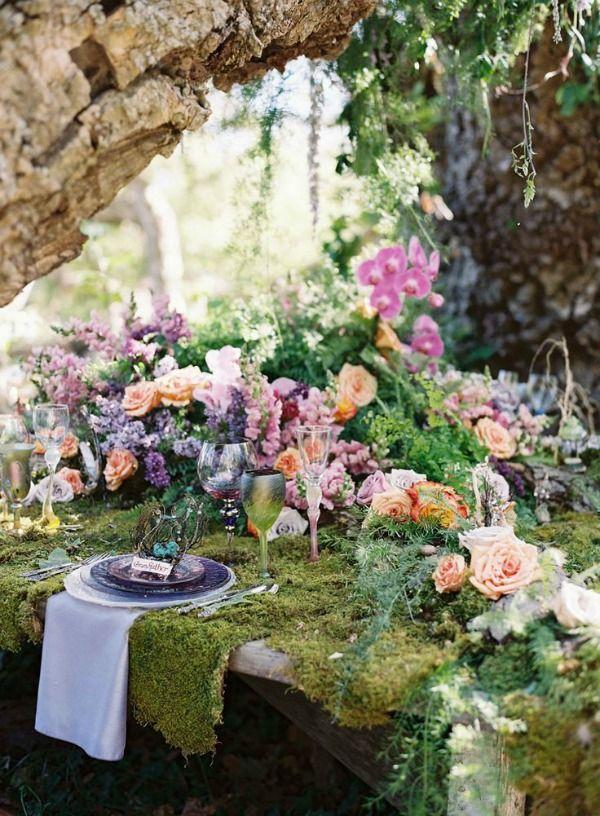Hochzeit - 10 Dreamy Ideen für eine Hochzeit Enchanted Woodland