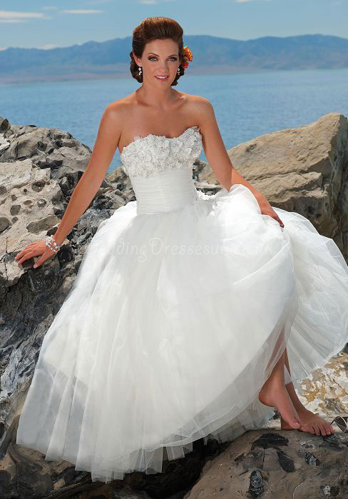 Wedding - beach wedding dress