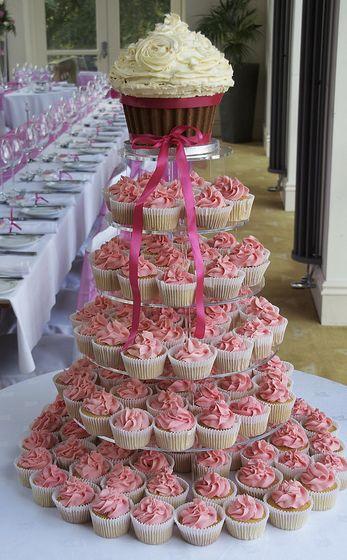 Wedding - Wedding-Cupcakes in pinky