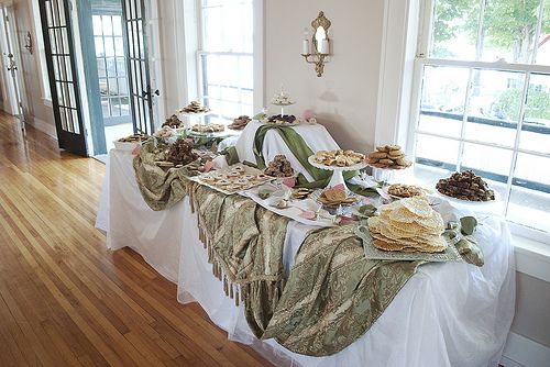 Hochzeit - Hochzeiten Dessert-Tabelle