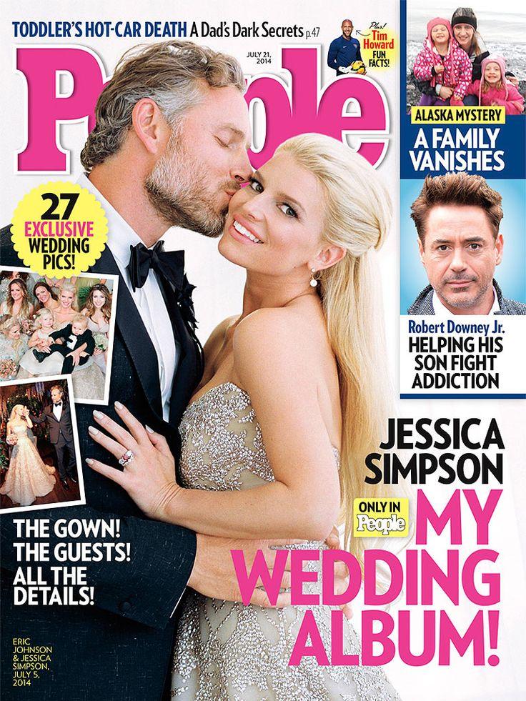 Hochzeit - Bei Menschen der Woche: Inside Jessica Simpson Hochzeit: "Meine Kinder habe eine Standing Ovation!