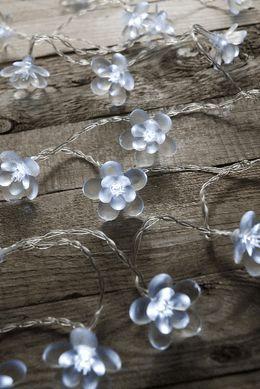 Wedding - LED Cherry Blossom String Lights 20 Flowers 