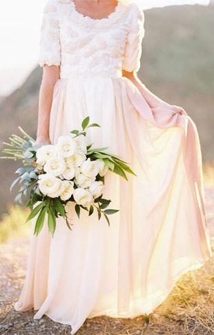Hochzeit - Eine billigere Weg zum Floral Chic - Single-Blüte Blumensträuße