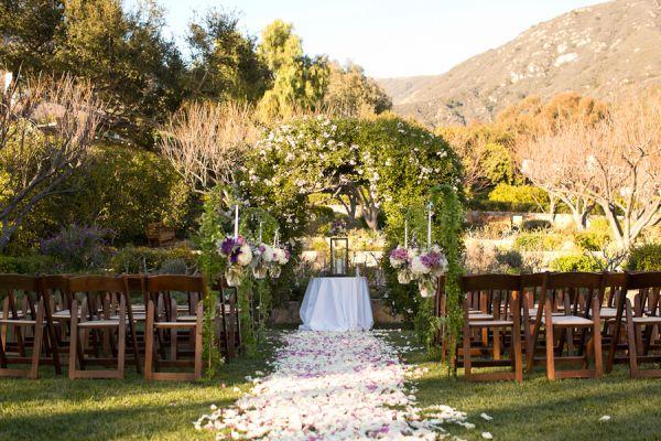Wedding - Lavender   Plum San Ysidro Ranch Wedding