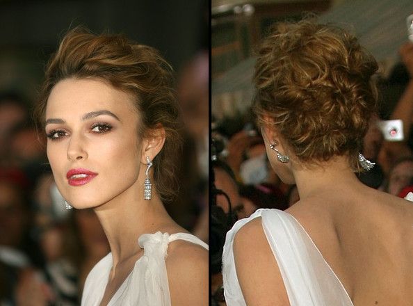 Mariage - Keira Knightley bal Chignons Idées Coiffure 2010