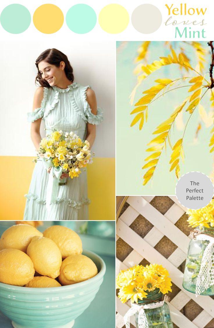 Wedding - Mint Loves Yellow: Wedding Color Ideas