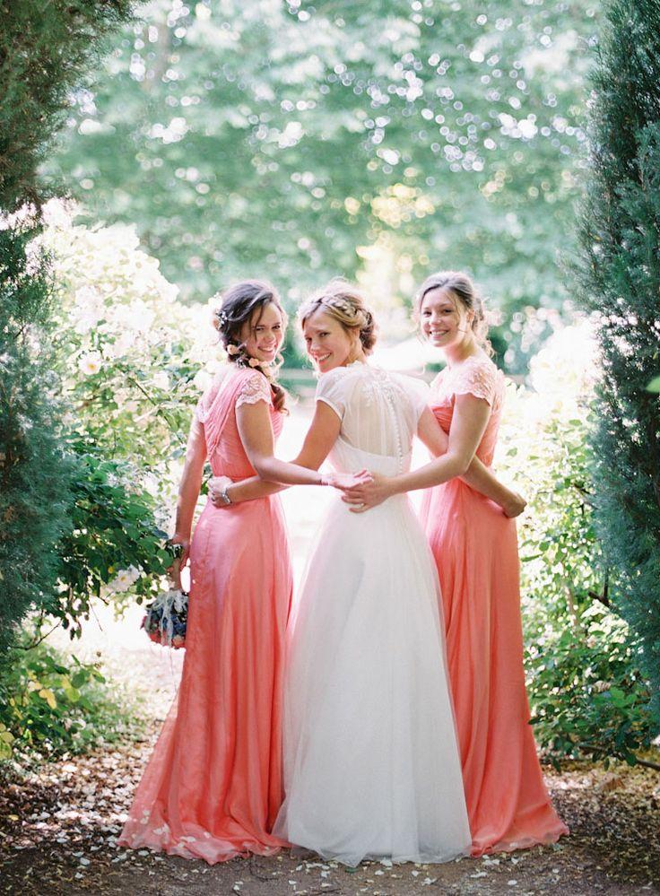 Wedding - Coral Bridesmaids Dresses