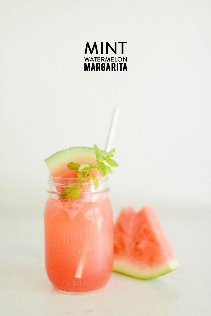 Hochzeit - Minze Wassermelone Margarita