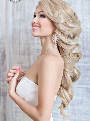 Wedding - Lovely pretty hair styles for girls.