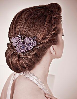 Wedding - A purple stylish flower for wedding girls