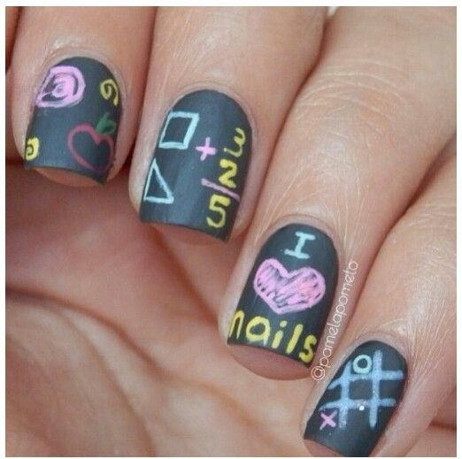 Wedding - Back-to-School Nail Art To Send You To The Head Of The Class