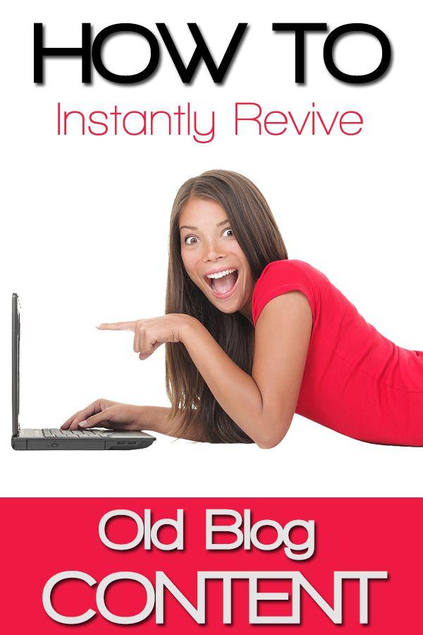 Wedding - How To Instantly Revive Old Blog Content