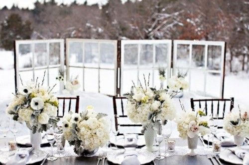 زفاف - الزفاف في فصل الشتاء