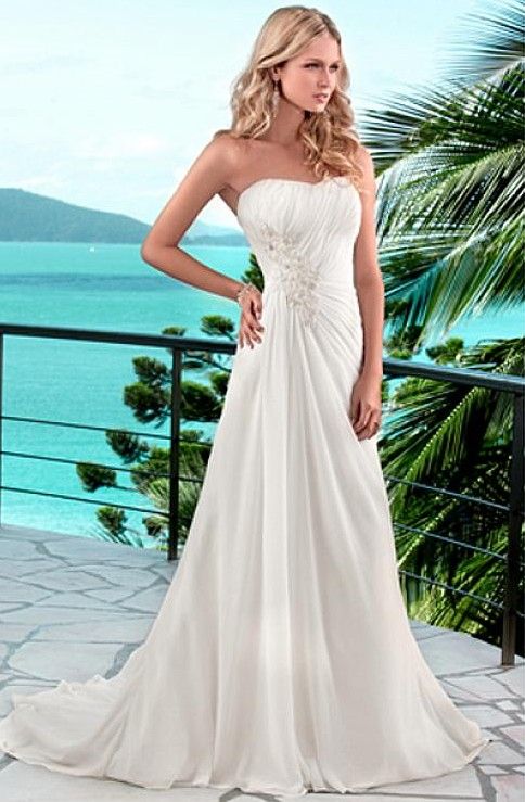 Dress Weddings Beach Gowns 2144810 Weddbook