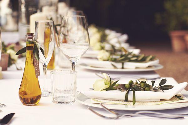 Hochzeit - Mittelstücke und Tischdekor