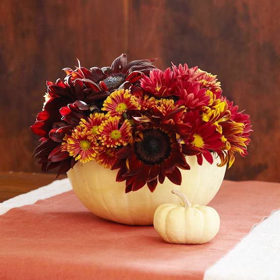 Wedding - Centerpiece And Tabletop Decoration Ideas For Fall